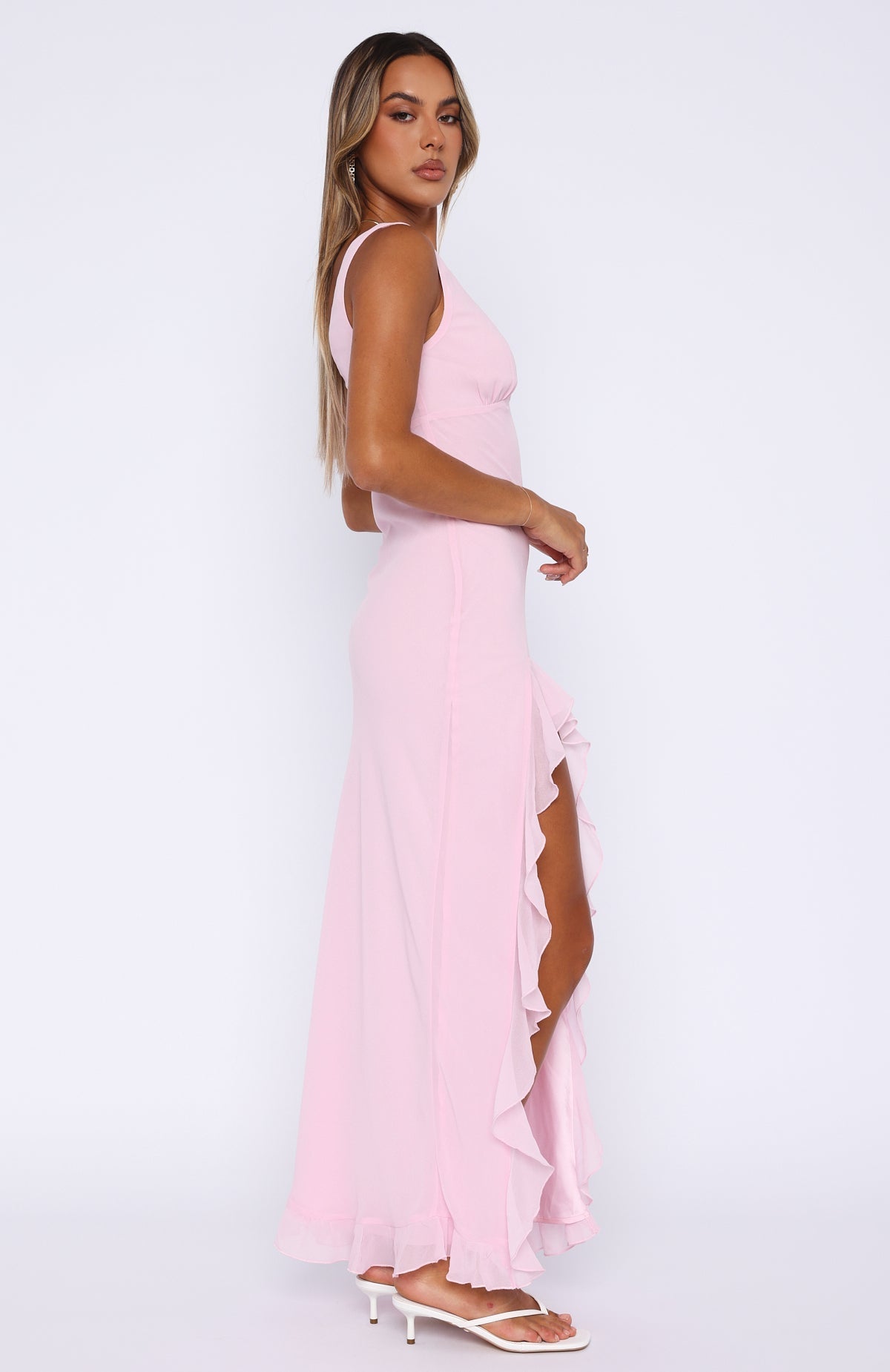 Abella | Ruffle Maxi Dress