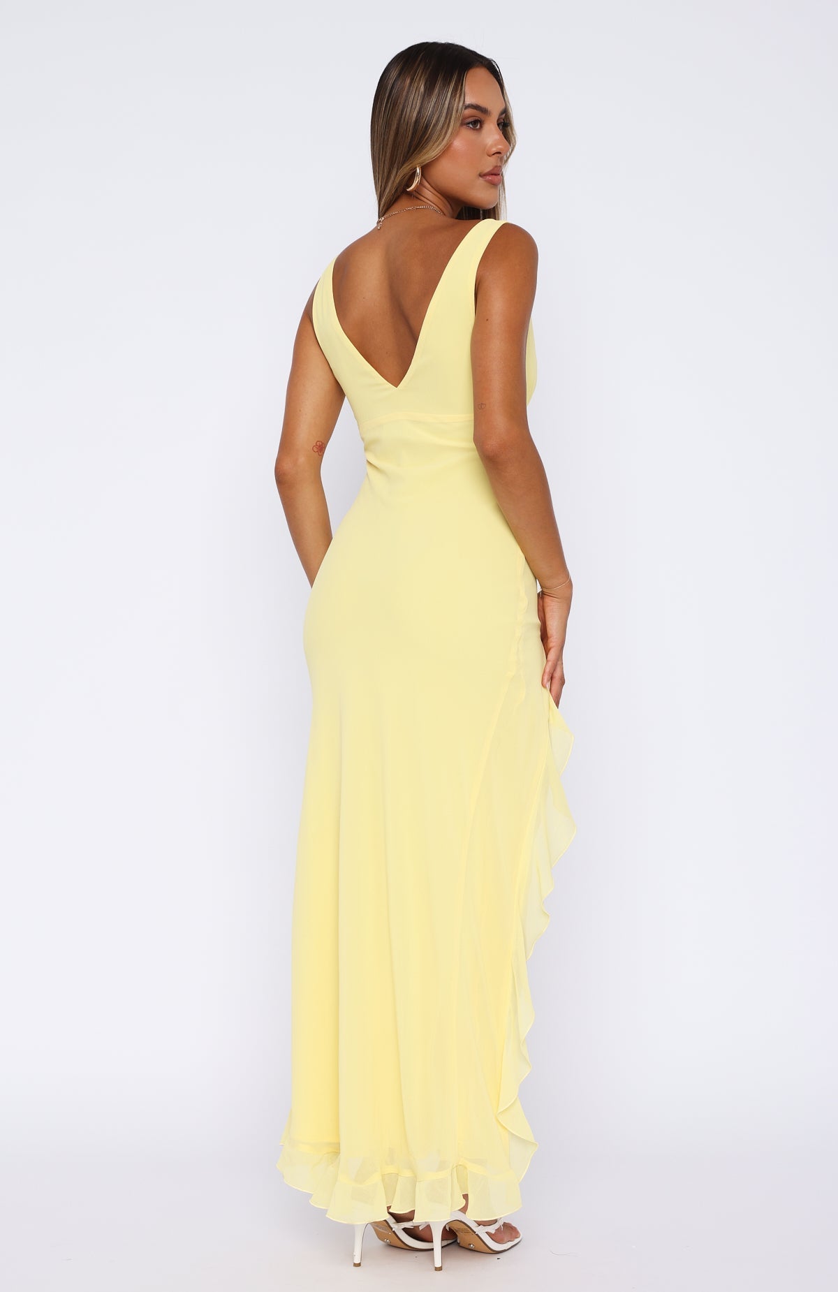 Abella | Ruffle Maxi Dress