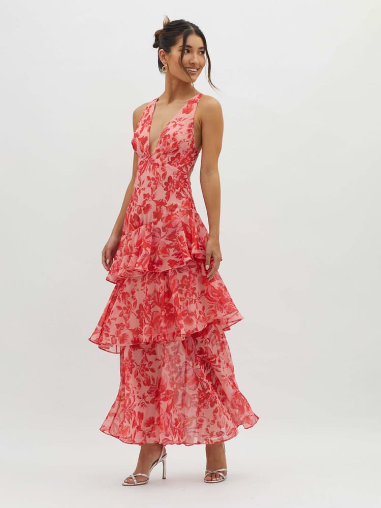 Clara | Floral Maxi Dress