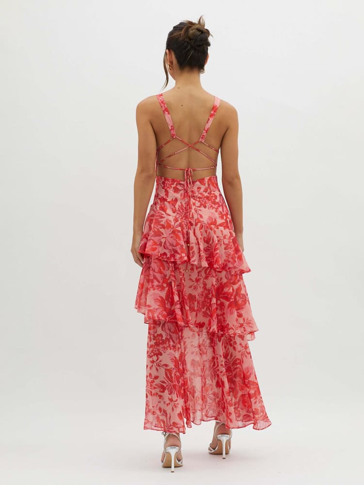 Clara | Floral Maxi Dress