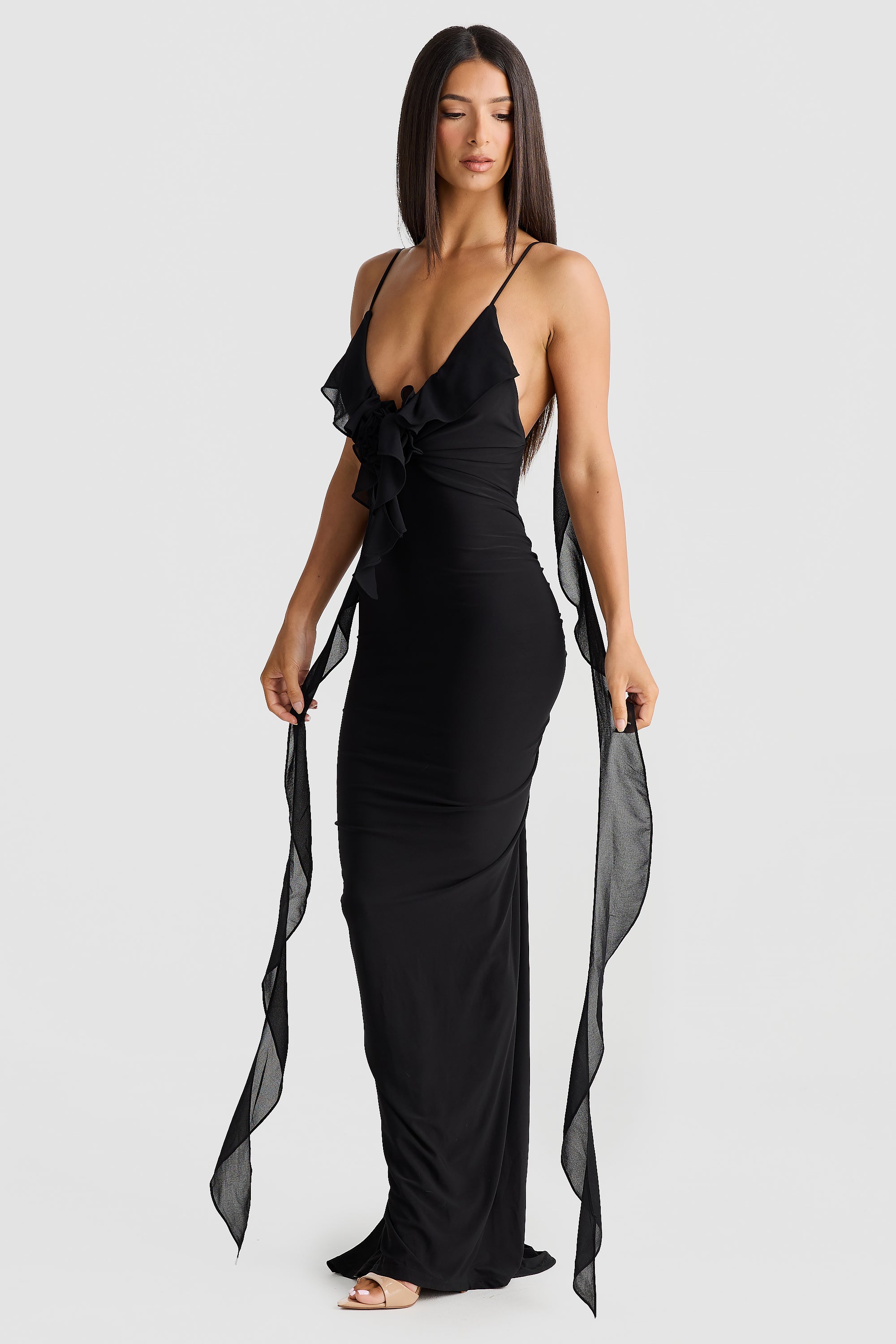 Sienna | Ruffle Maxi Dress