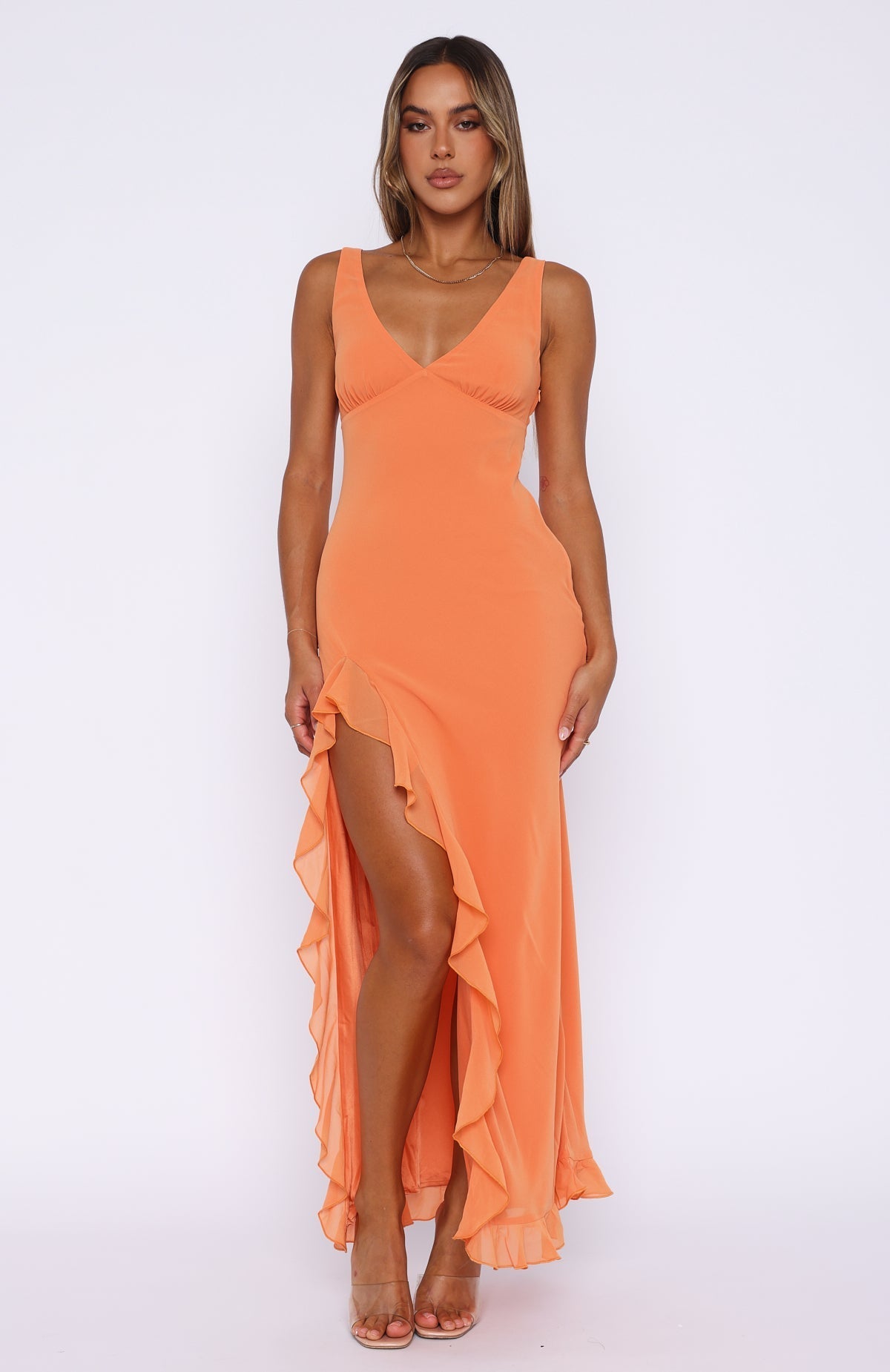 Abella | Ruffle Maxi Dress