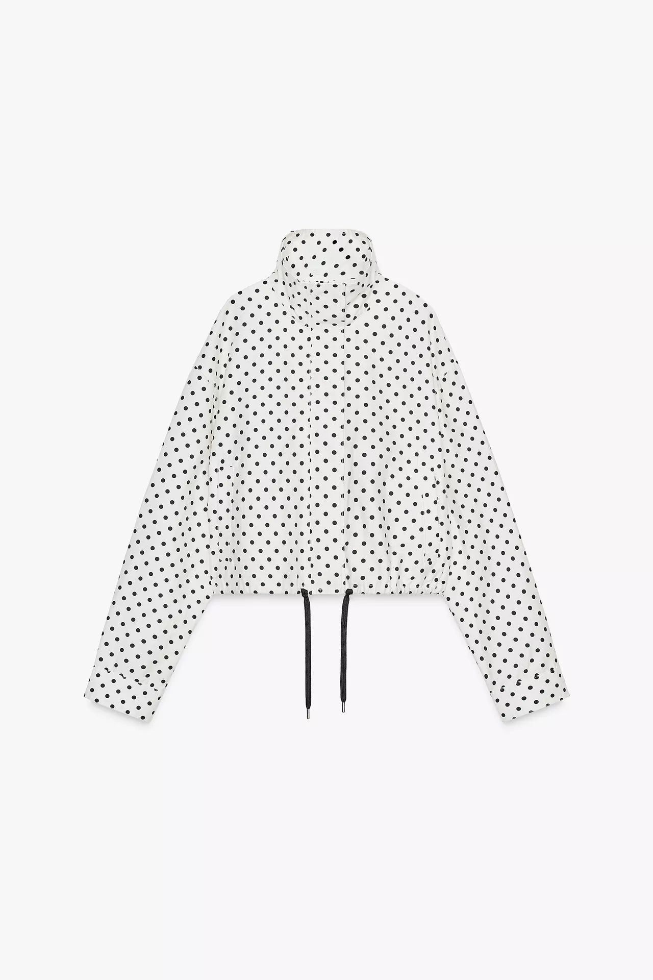 Ivy | Polka Dot Bomber Jacket
