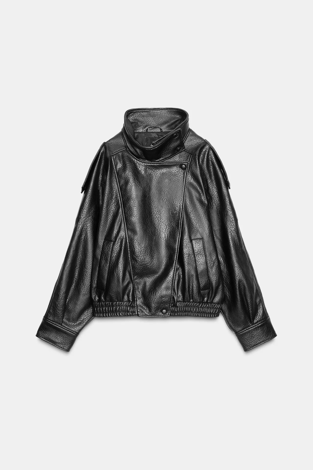 Kate | Faux Leather Jacket