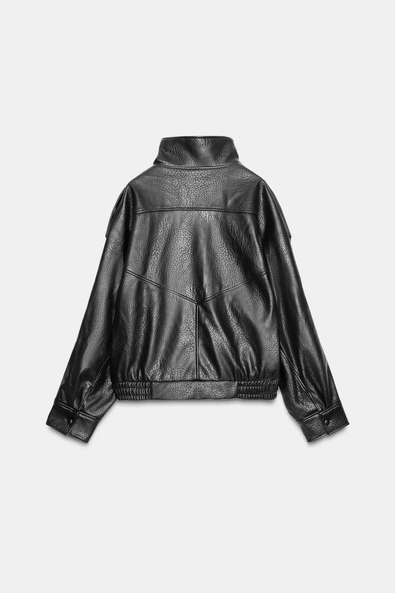 Kate | Faux Leather Jacket