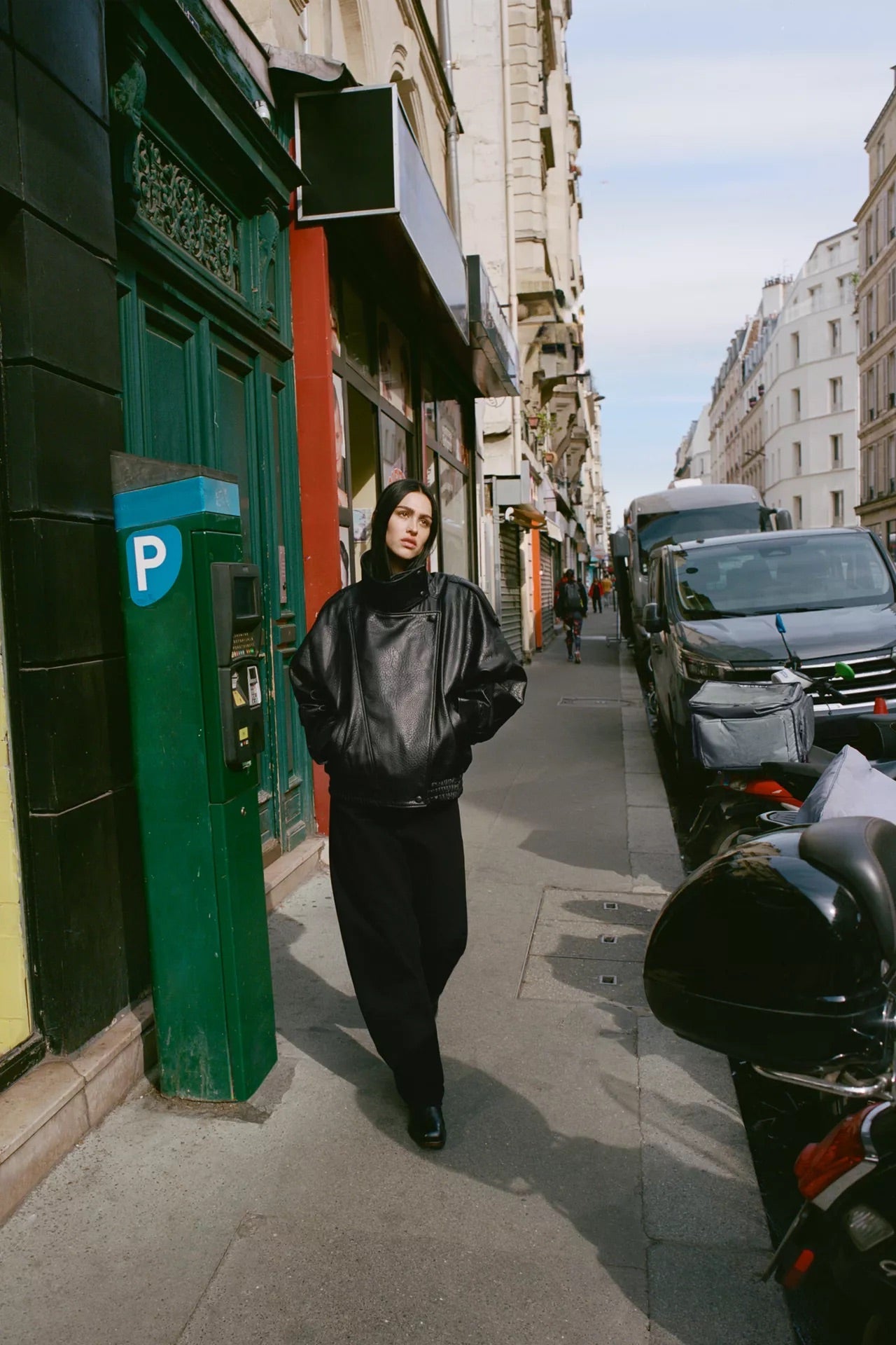 Kate | Faux Leather Jacket