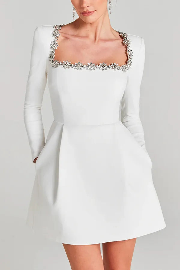 Valentina | Velvet Mini Dress