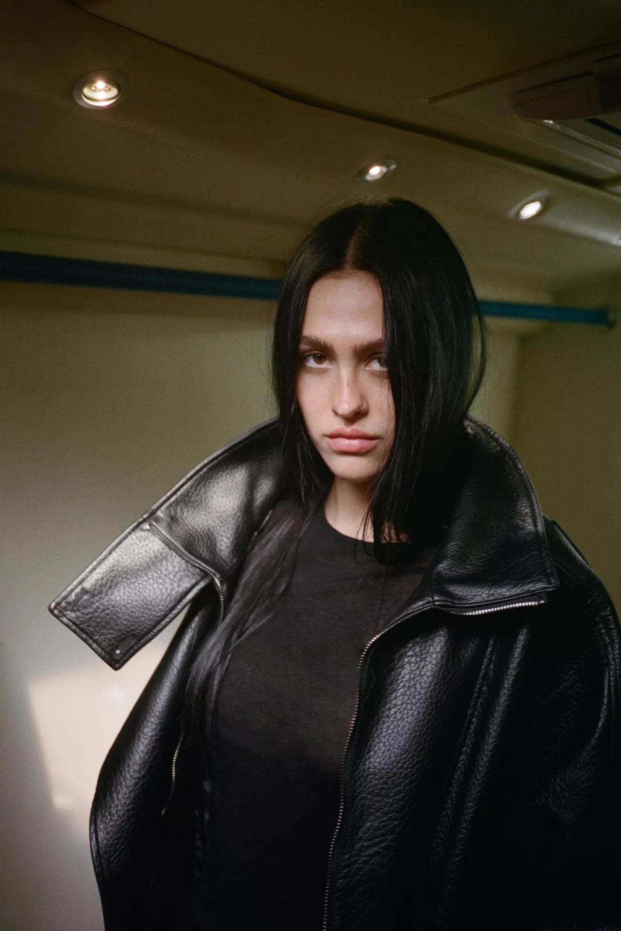 Kate | Faux Leather Jacket