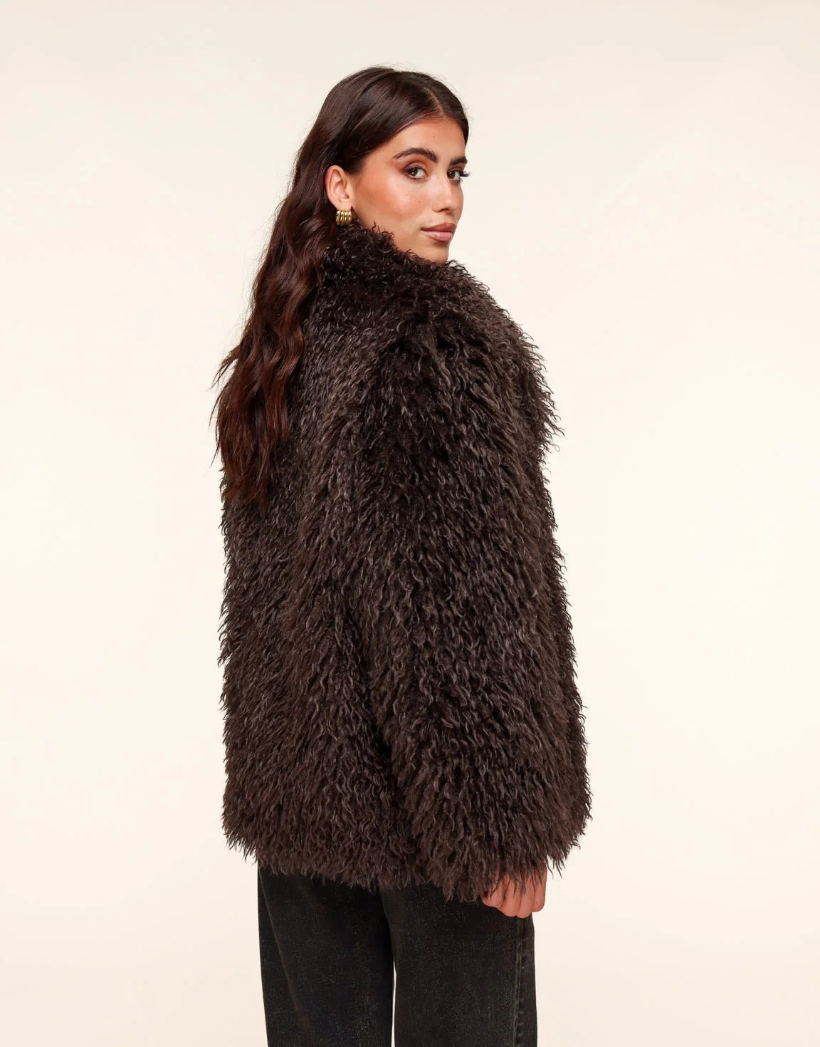 Tess | Fluffy Faux Fur Coat