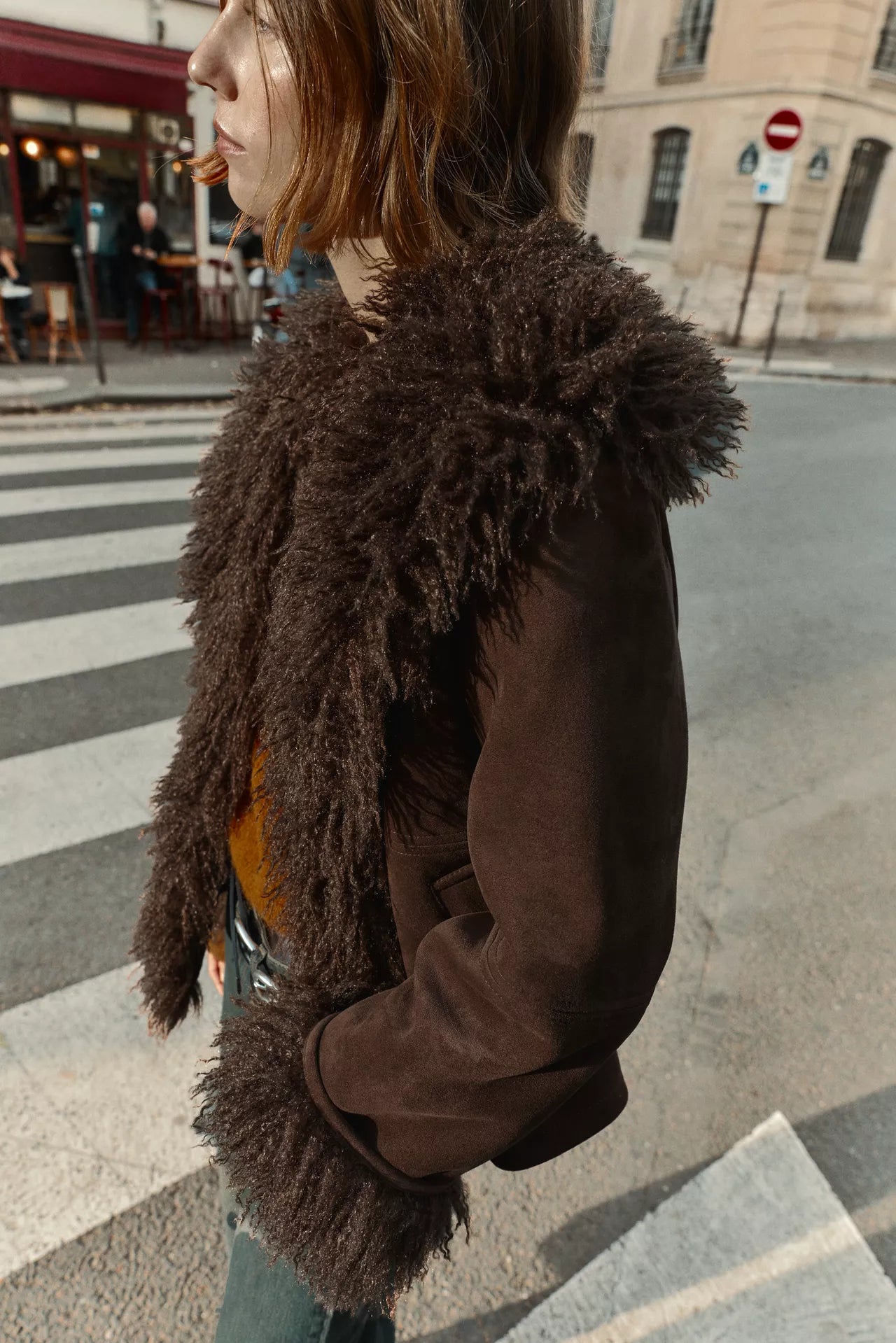 Simone | Suede Faux Fur