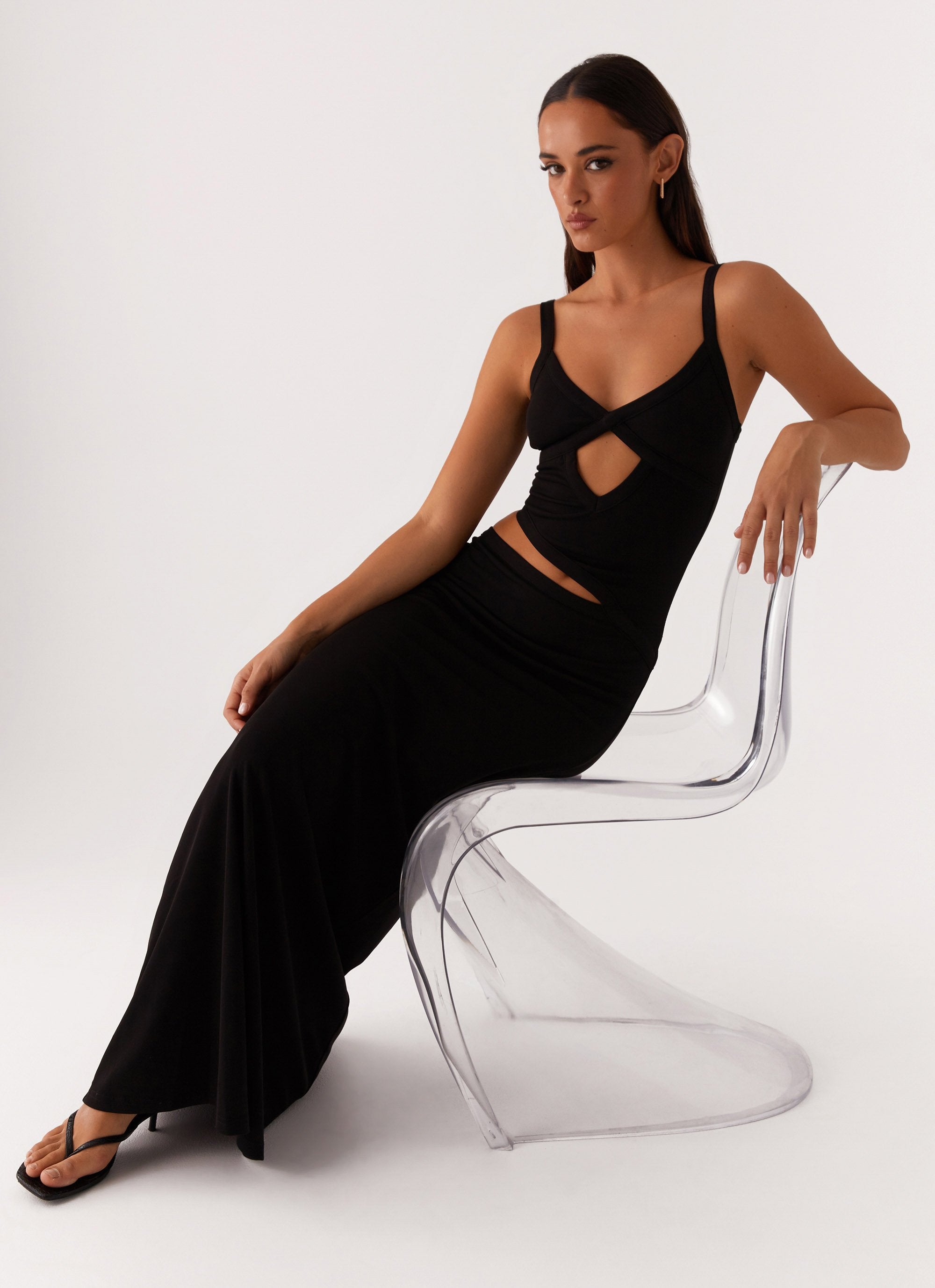 Willa | Mesh Maxi Dress