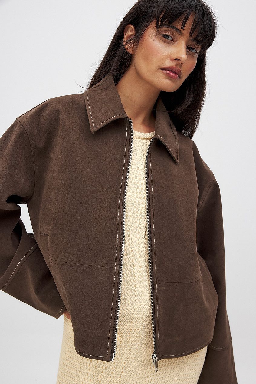 Dahlia | Suede Jacket